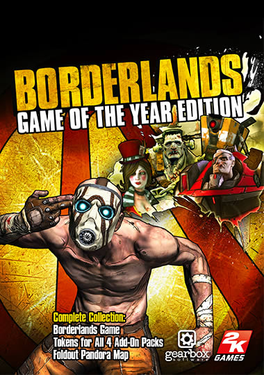 Borderlands Game of the Year Edition Steam CD Key